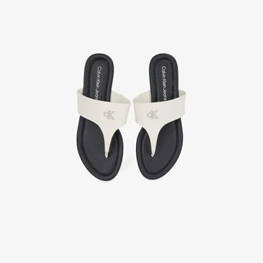  Calvin Klein Kadın Beyaz Terlik