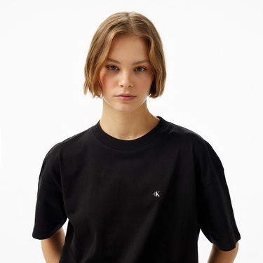  Calvin Klein Kadın Siyah T-Shirt