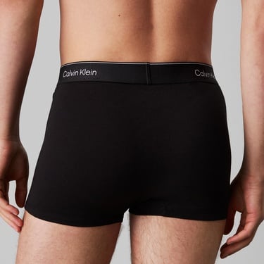  Calvin Klein Relaxed Trunk 3'lü Erkek Siyah Boxer