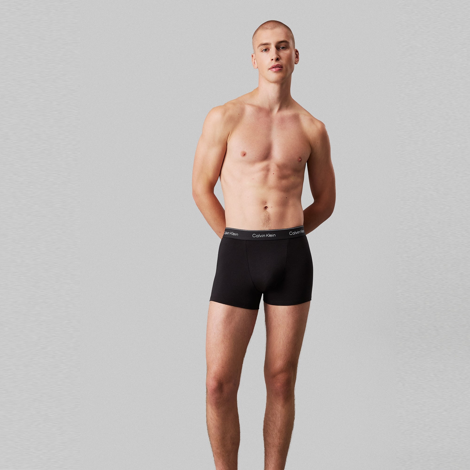 Calvin Klein Relaxed Trunk 3'lü Erkek Siyah Boxer