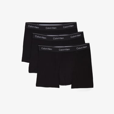  Calvin Klein Relaxed Trunk 3'lü Erkek Siyah Boxer