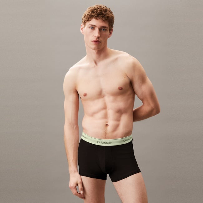  Calvin Klein Trunk 3'lü Erkek Siyah Boxer