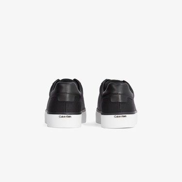  Calvin Klein Vulcanic Lace Up Kadın Siyah Sneaker