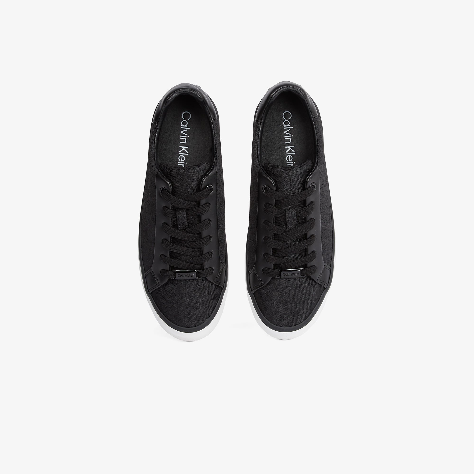 Calvin Klein Vulcanic Lace Up Kadın Siyah Sneaker