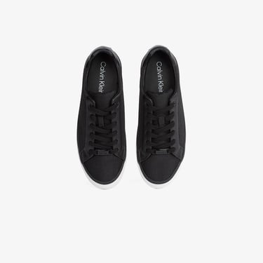  Calvin Klein Vulcanic Lace Up Kadın Siyah Sneaker