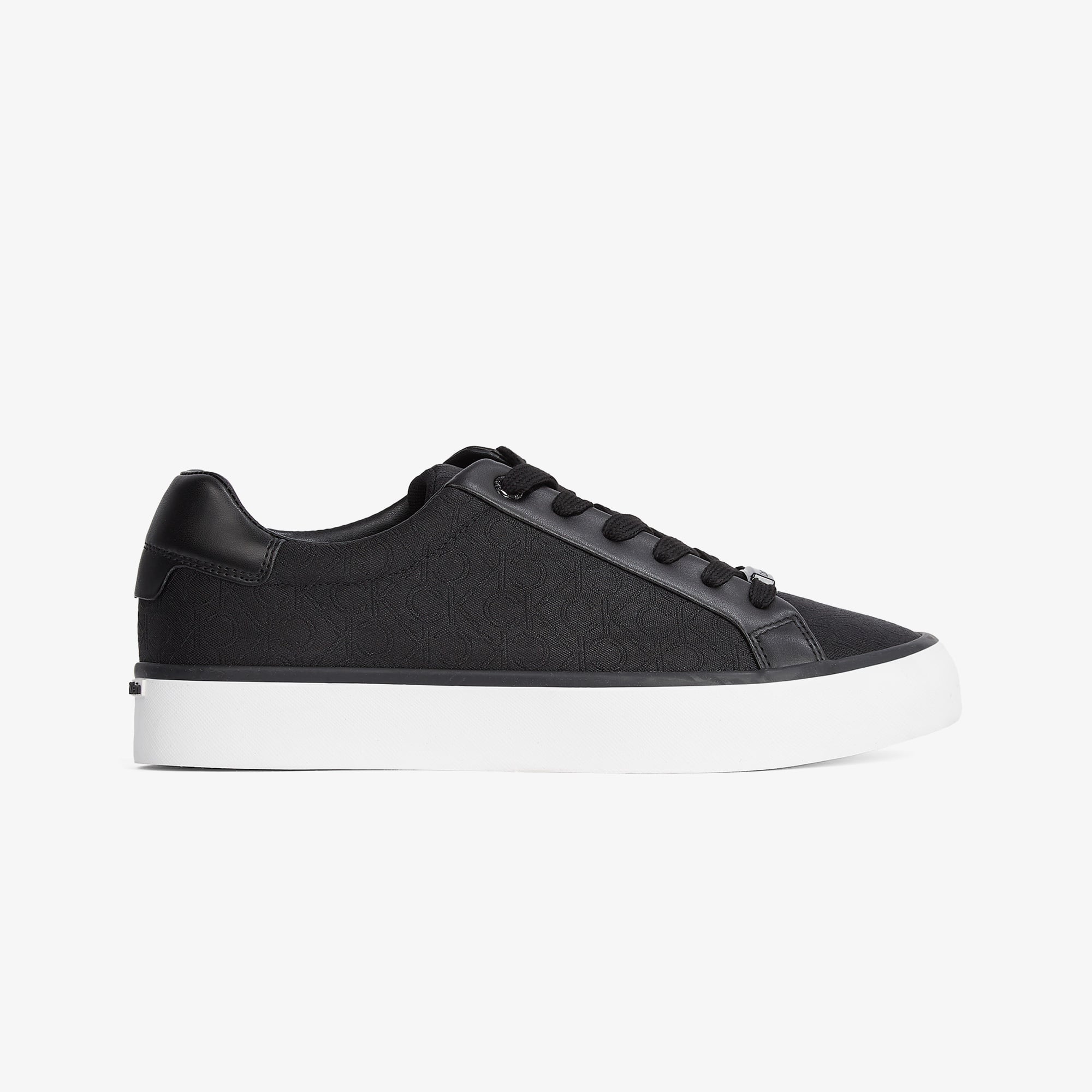 Calvin Klein Vulcanic Lace Up Kadın Siyah Sneaker
