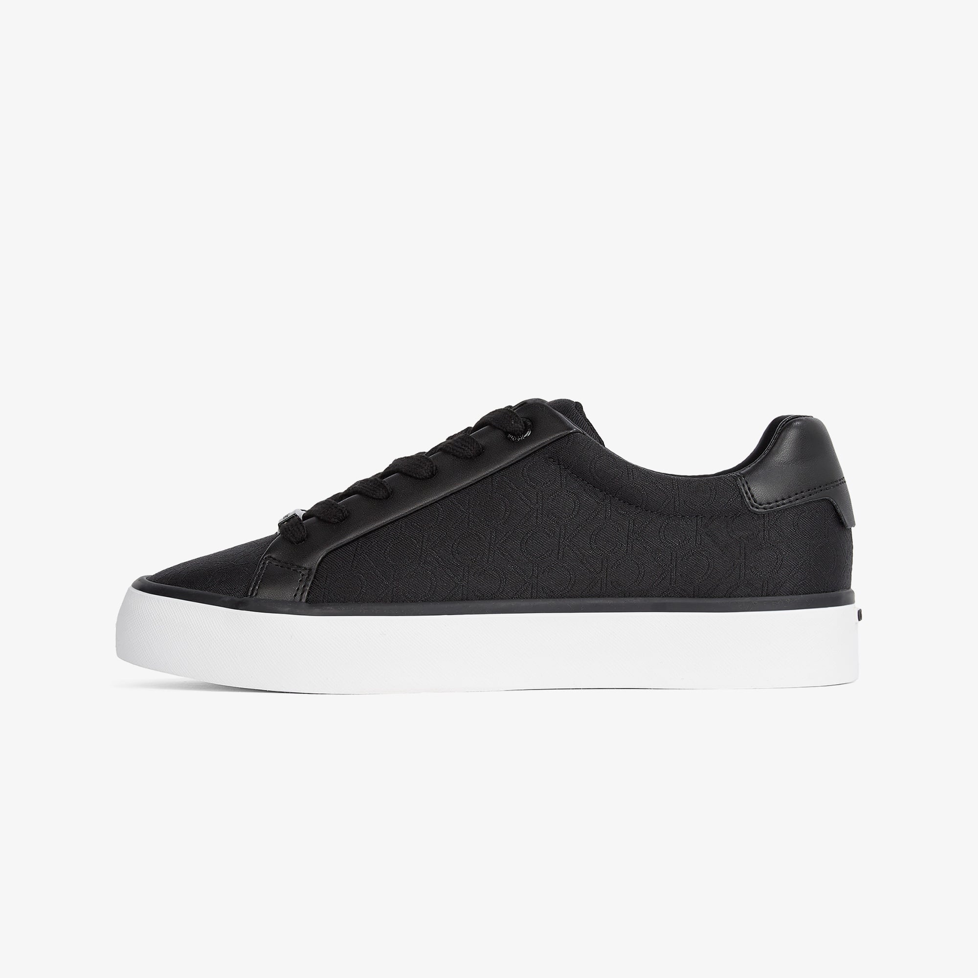 Calvin Klein Vulcanic Lace Up Kadın Siyah Sneaker