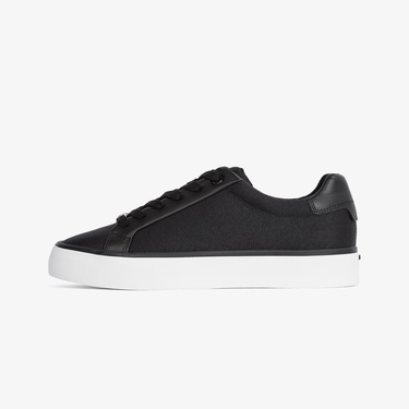  Calvin Klein Vulcanic Lace Up Kadın Siyah Sneaker