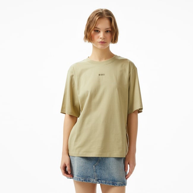  Boss Kadın Yeşil T-Shirt