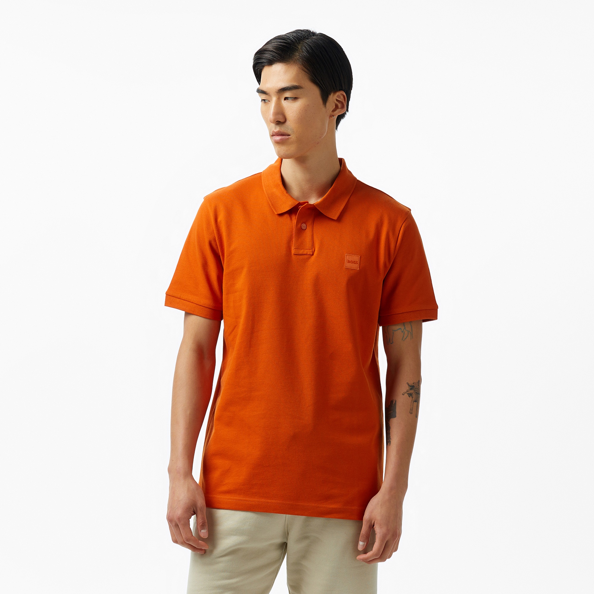 Boss Passenger Erkek Turuncu Polo
