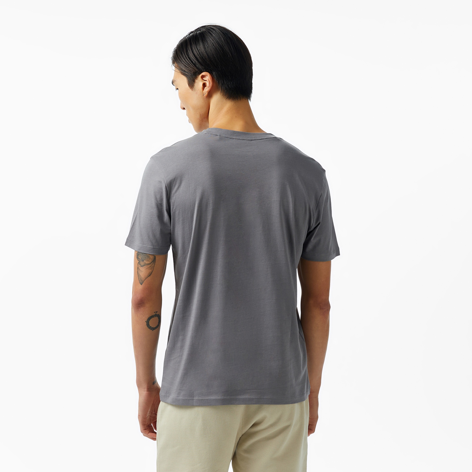 Hugo Dulivio Erkek Gri T-Shirt