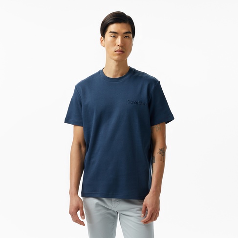  Calvin Klein Erkek Mavi T-Shirt