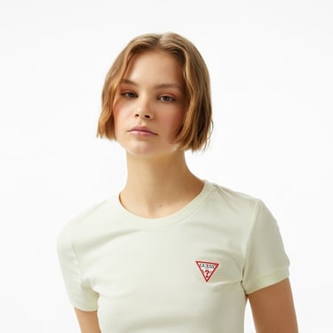  Guess Kadın Sarı T-Shirt