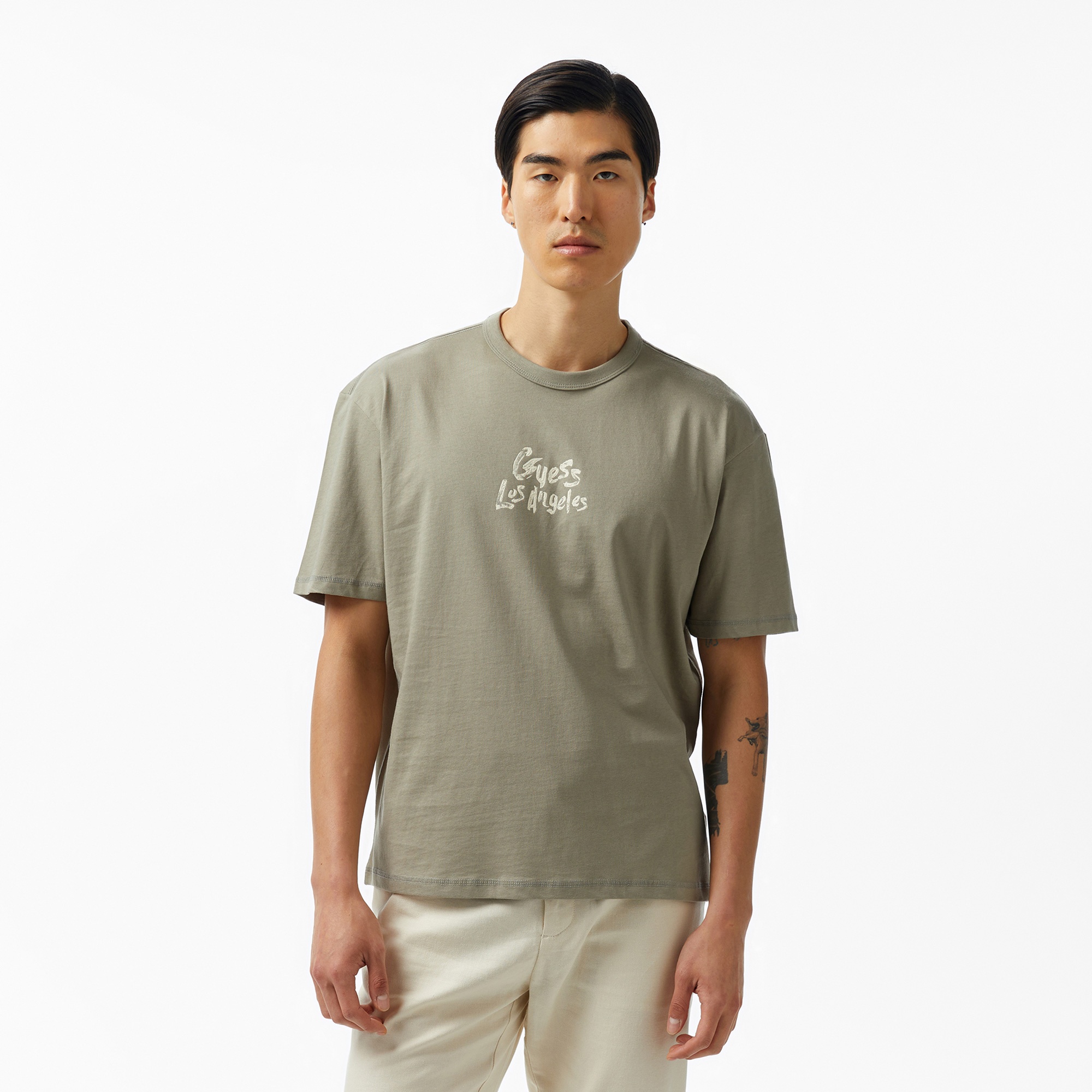 Guess Erkek Yeşil T-Shirt