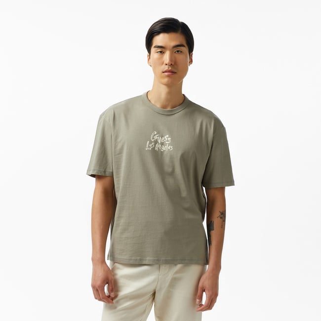  Guess Erkek Yeşil T-Shirt