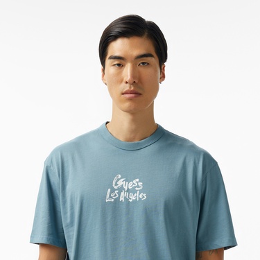  Guess Erkek Mavi T-Shirt