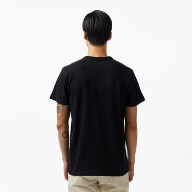  Guess Triangle Mid Organic Heavy 205 Erkek Siyah T-Shirt