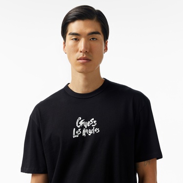  Guess Erkek Siyah T-Shirt
