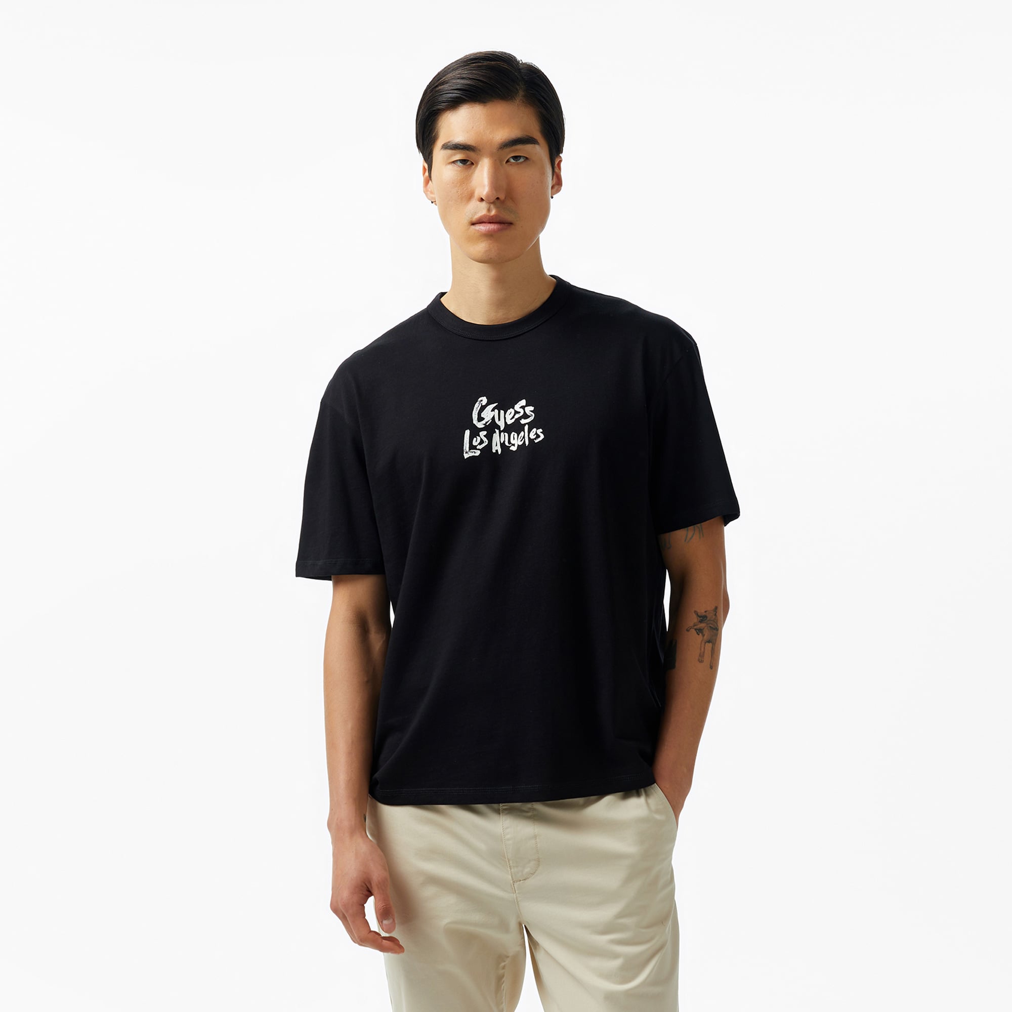  Guess Erkek Siyah T-Shirt