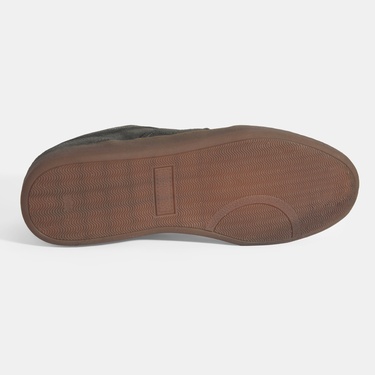  Erkek Gri Bağcıklı Süet Günlük Ayakkabı