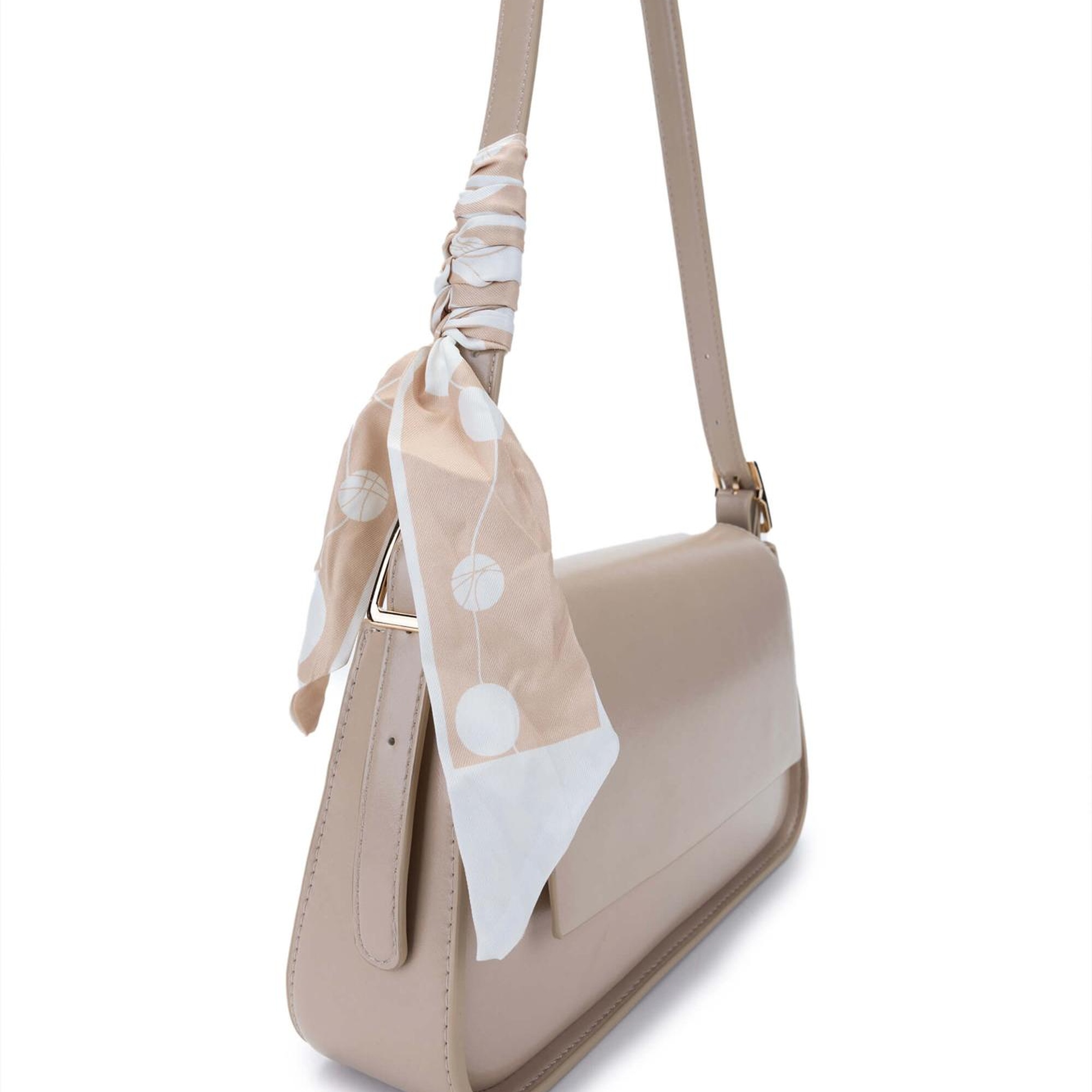 Tamer Tanca Kadın Vegan Bej Omuz Çanta