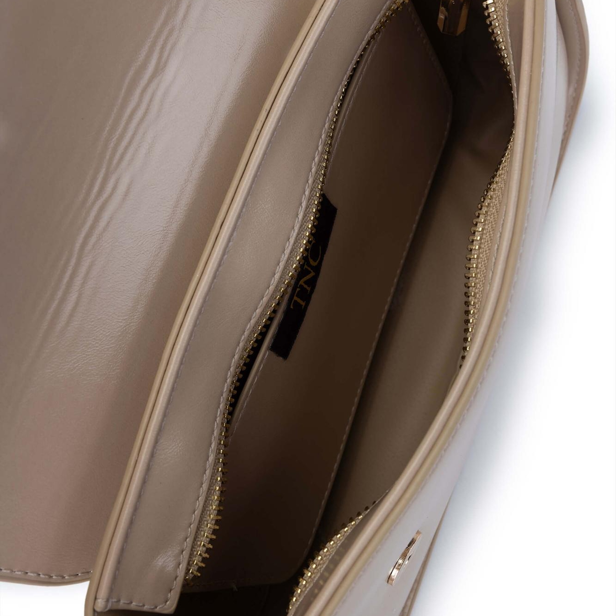 Tamer Tanca Kadın Vegan Bej Omuz Çanta