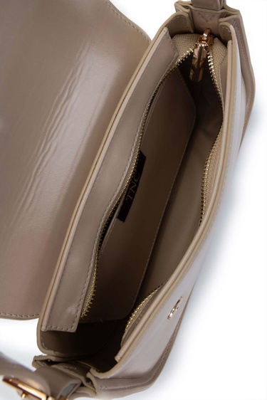  Tamer Tanca Kadın Vegan Bej Omuz Çanta