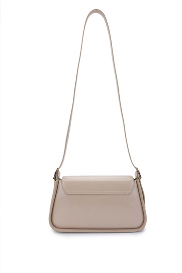  Tamer Tanca Kadın Vegan Bej Omuz Çanta