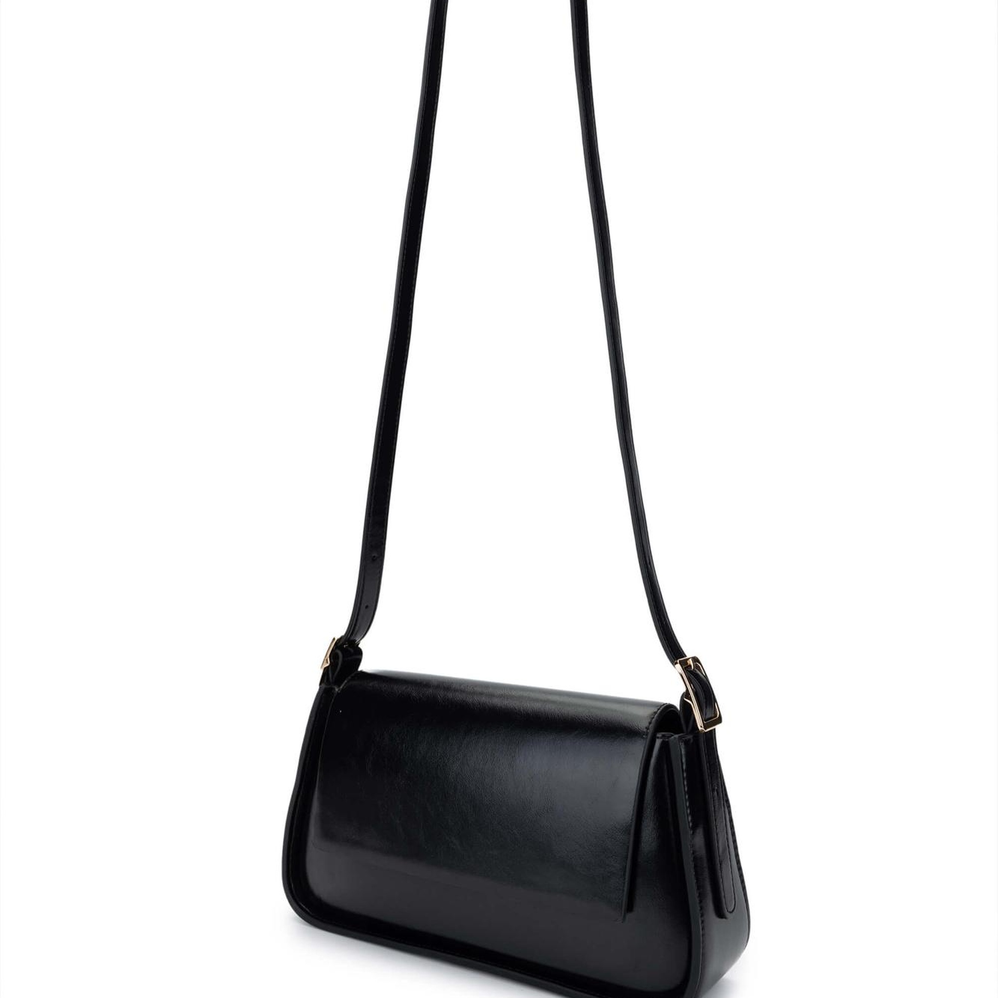 Tamer Tanca Kadın Vegan Siyah Omuz Çanta