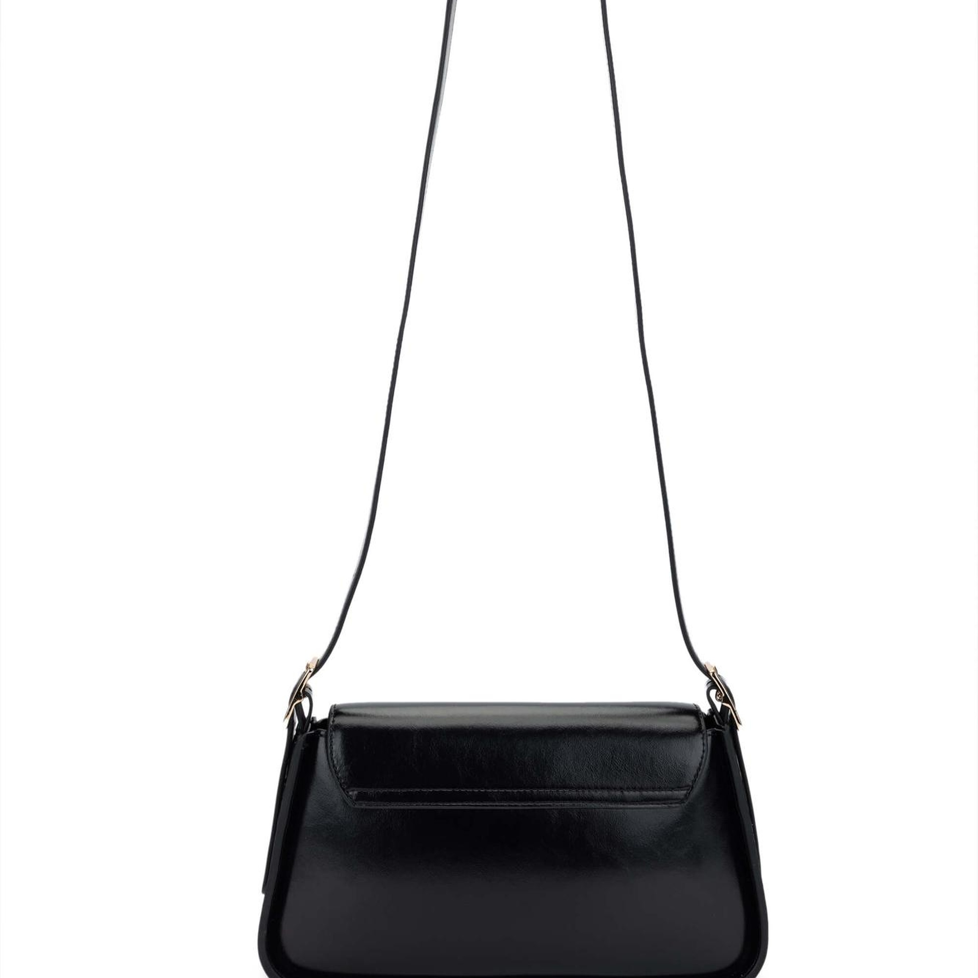 Tamer Tanca Kadın Vegan Siyah Omuz Çanta