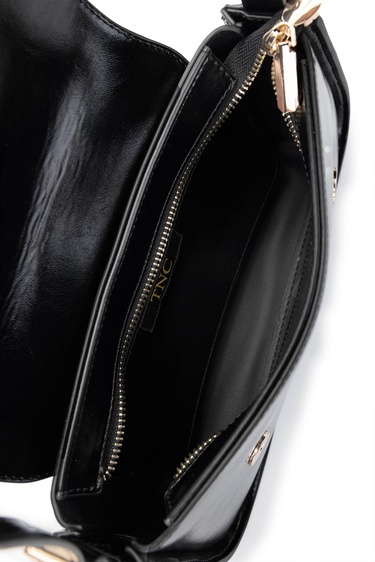  Tamer Tanca Kadın Vegan Siyah Omuz Çanta