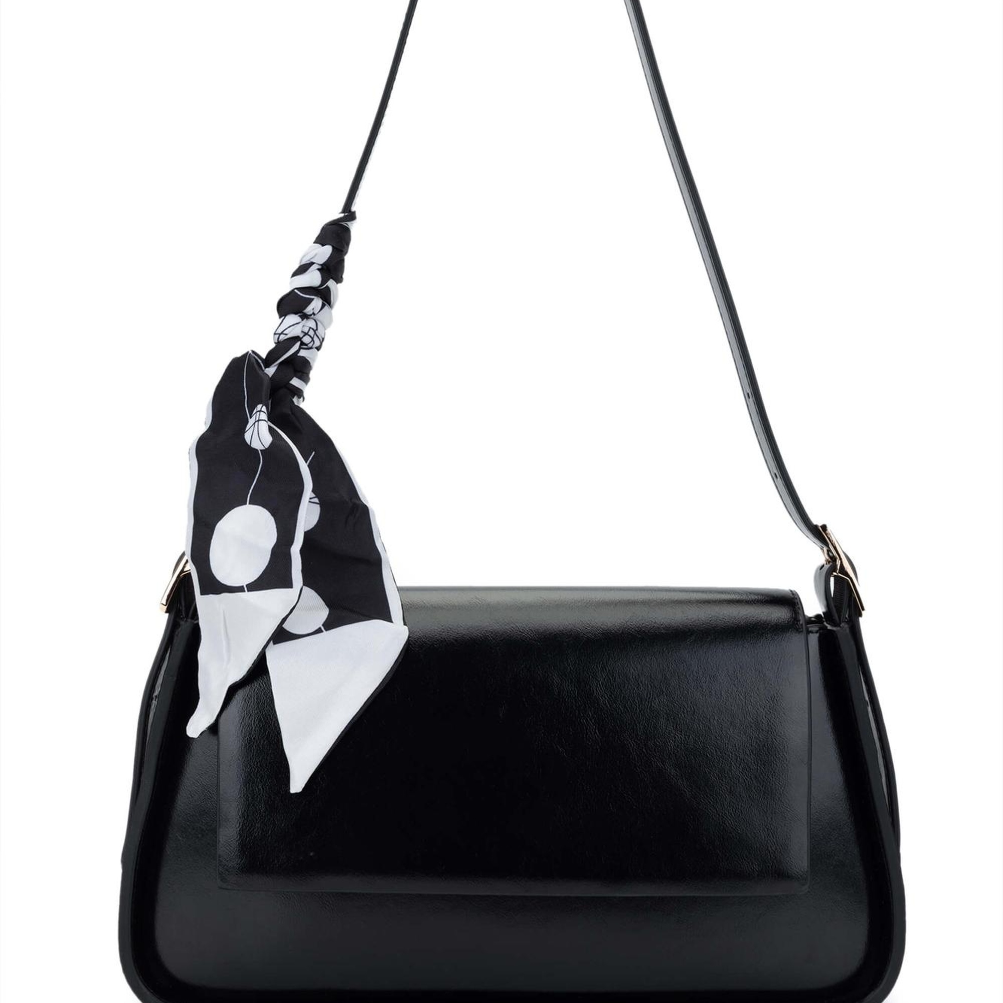 Tamer Tanca Kadın Vegan Siyah Omuz Çanta