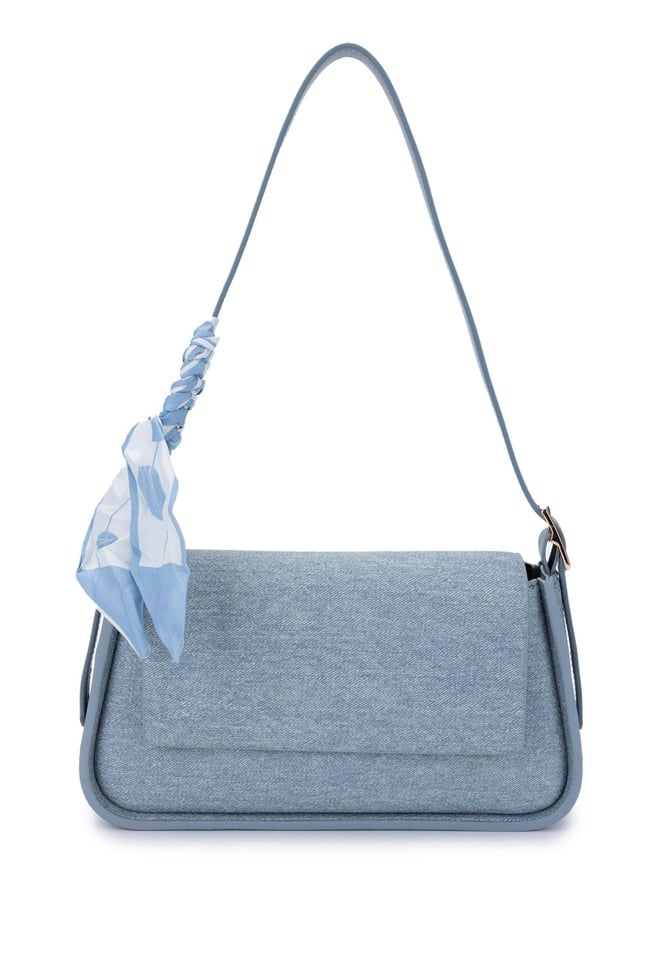  Tamer Tanca Kadın Vegan Mavi Omuz Çanta