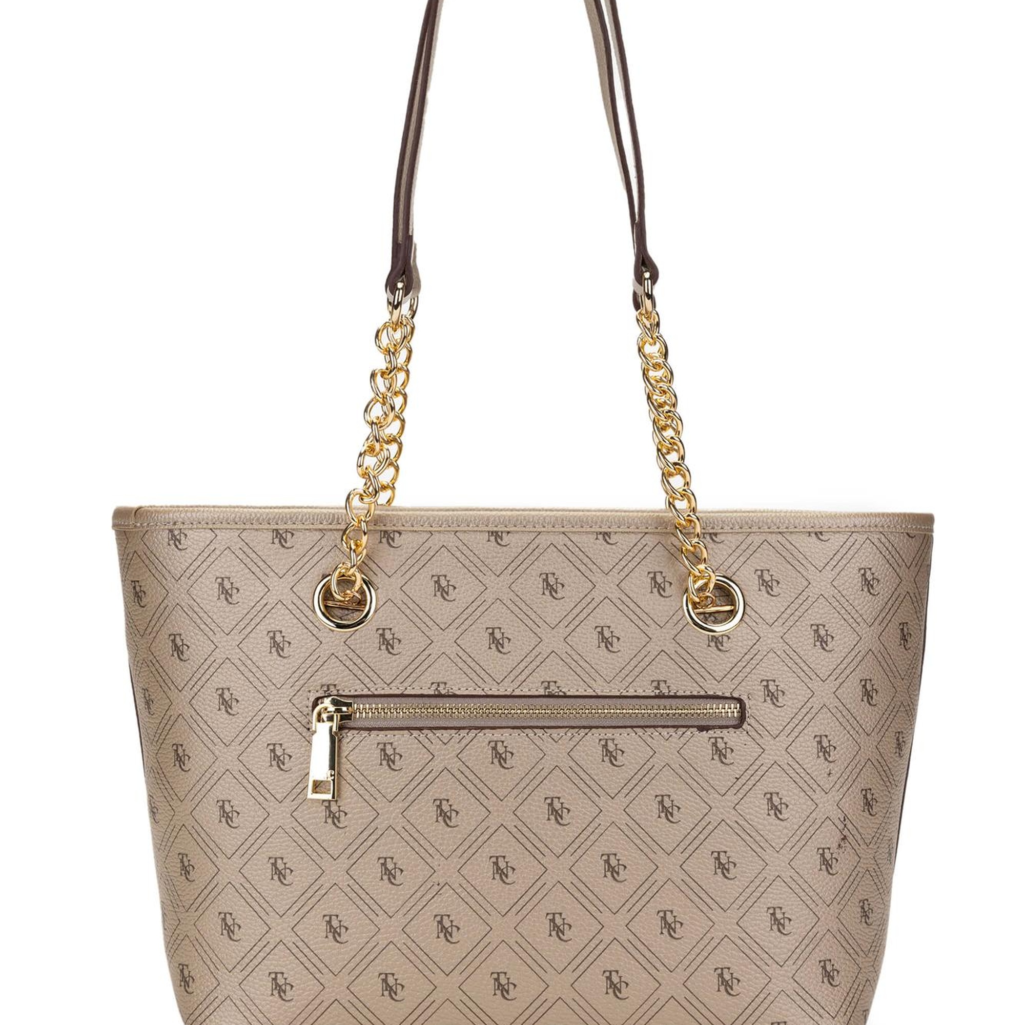 Tamer Tanca Kadın Vegan Altın Omuz Çanta