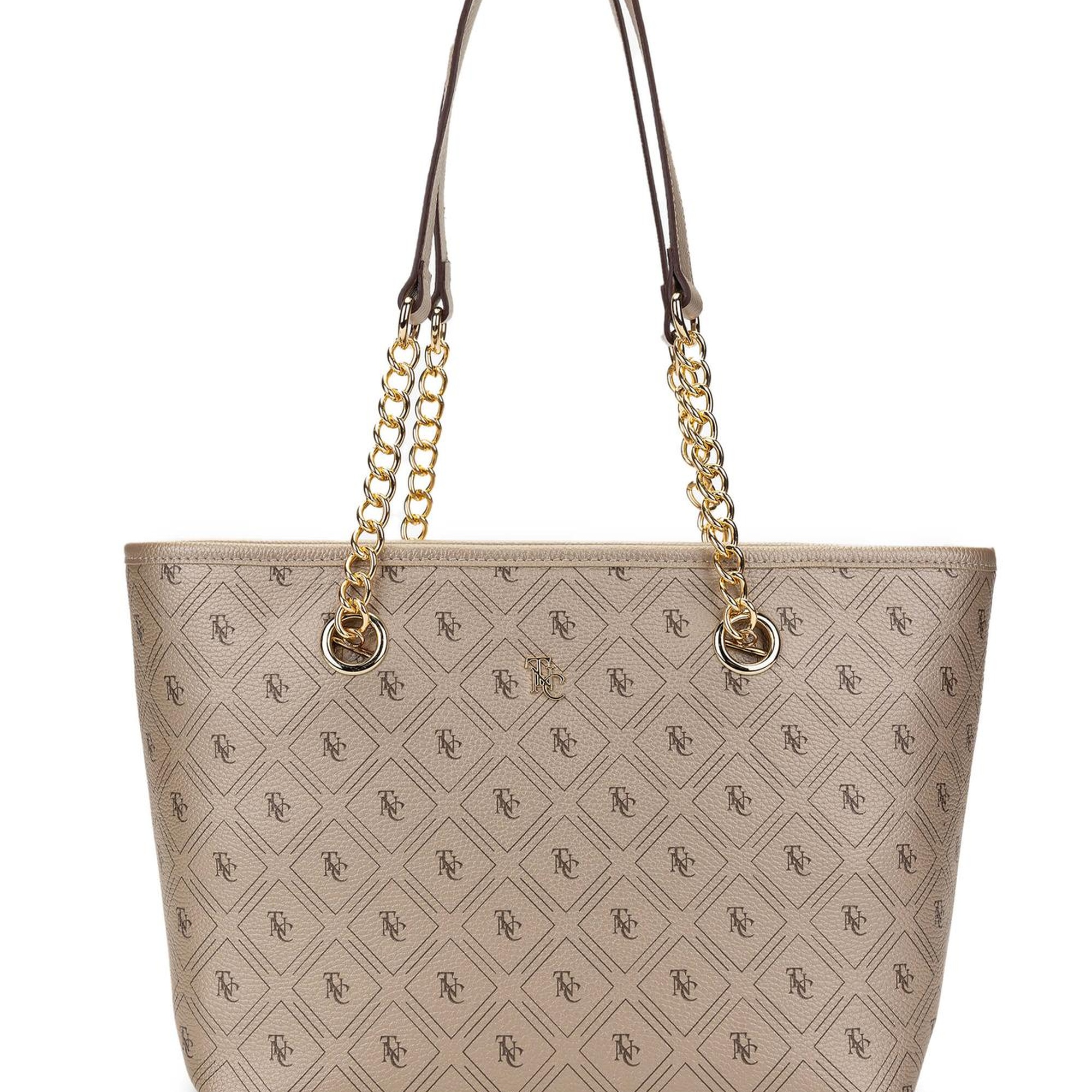 Tamer Tanca Kadın Vegan Altın Omuz Çanta