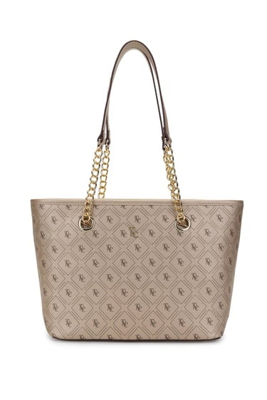  Tamer Tanca Kadın Vegan Altın Omuz Çanta