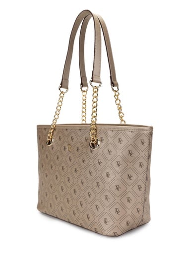  Tamer Tanca Kadın Vegan Altın Omuz Çanta