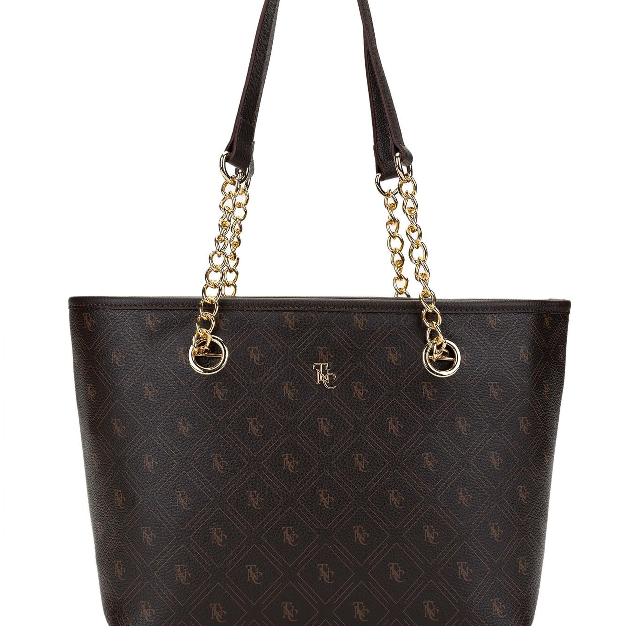 Tamer Tanca Kadın Vegan Kahverengi Omuz Çanta