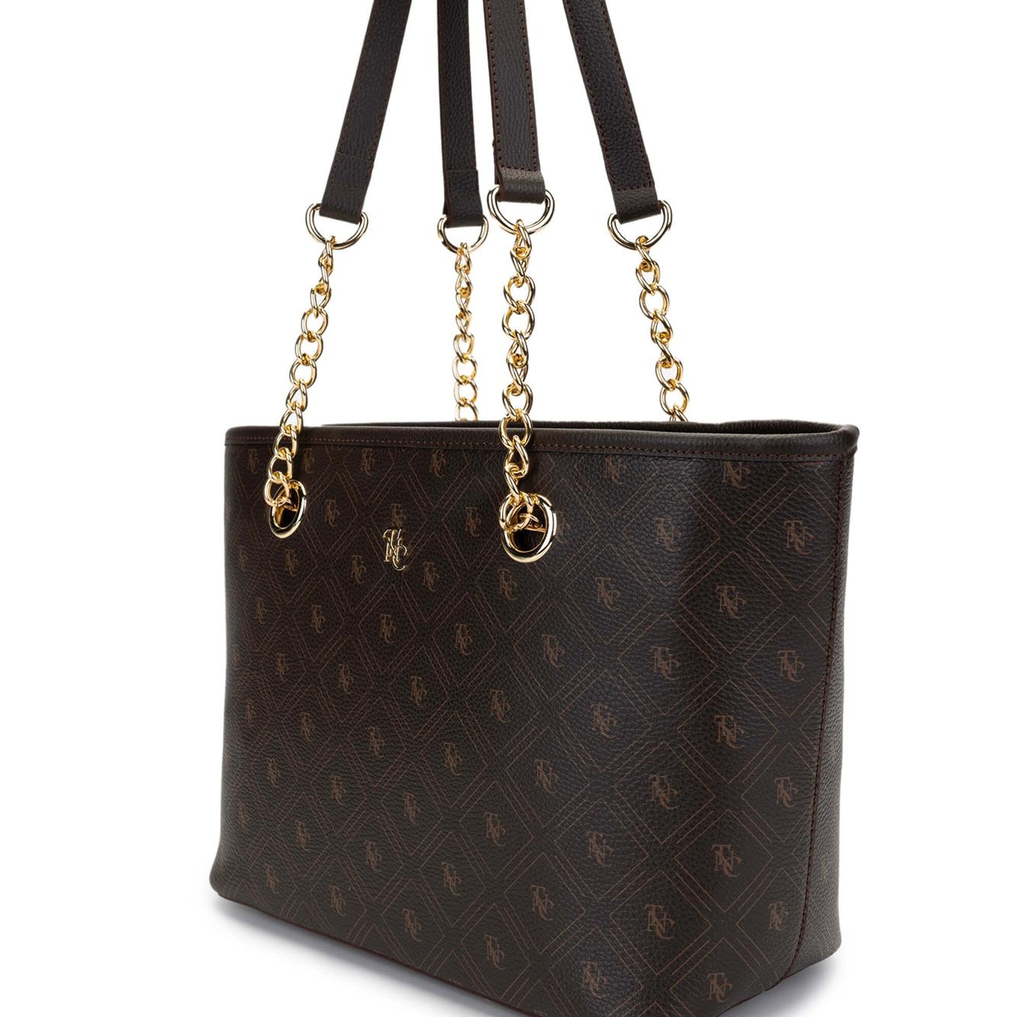 Tamer Tanca Kadın Vegan Kahverengi Omuz Çanta