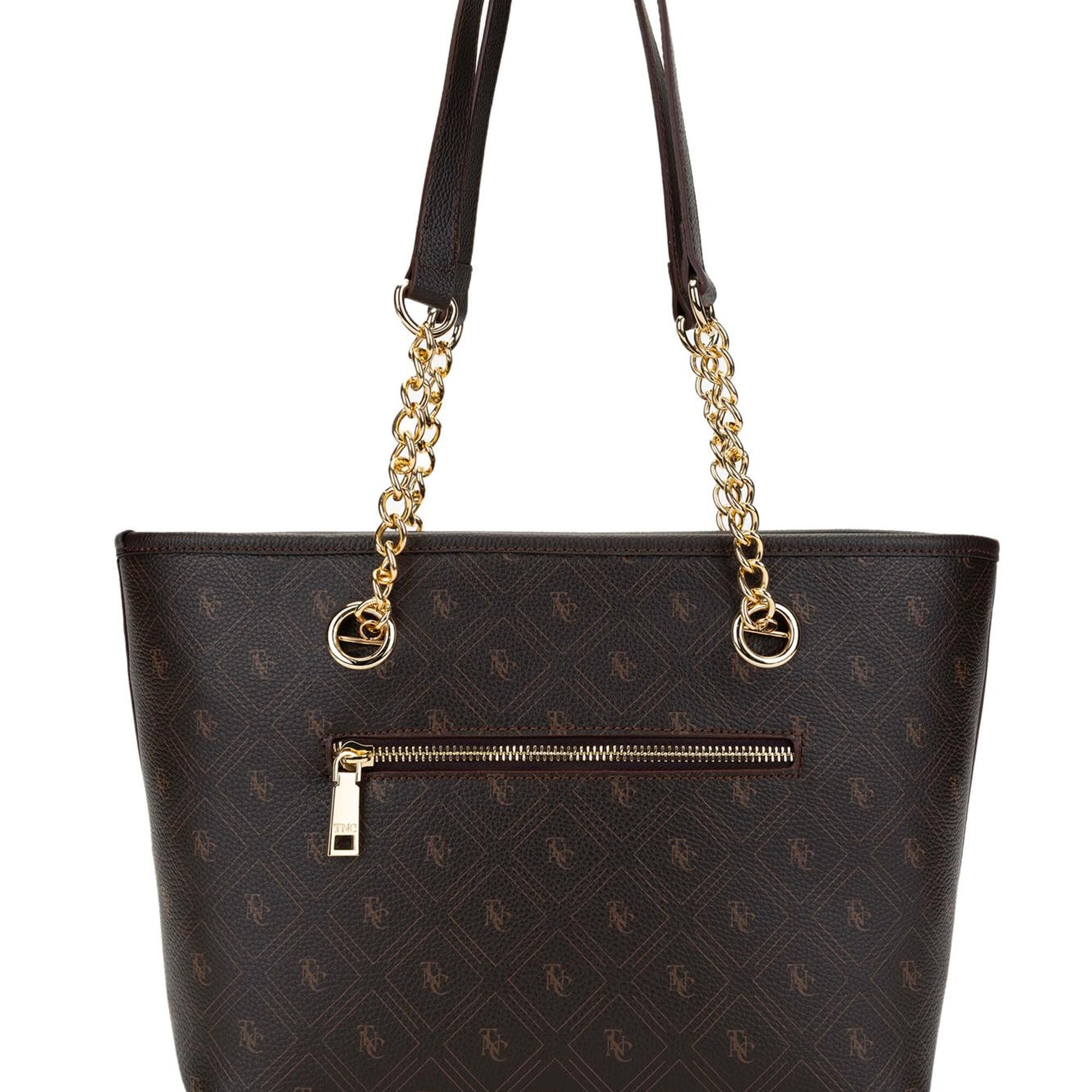 Tamer Tanca Kadın Vegan Kahverengi Omuz Çanta