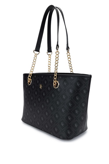  Tamer Tanca Kadın Vegan Siyah Omuz Çanta