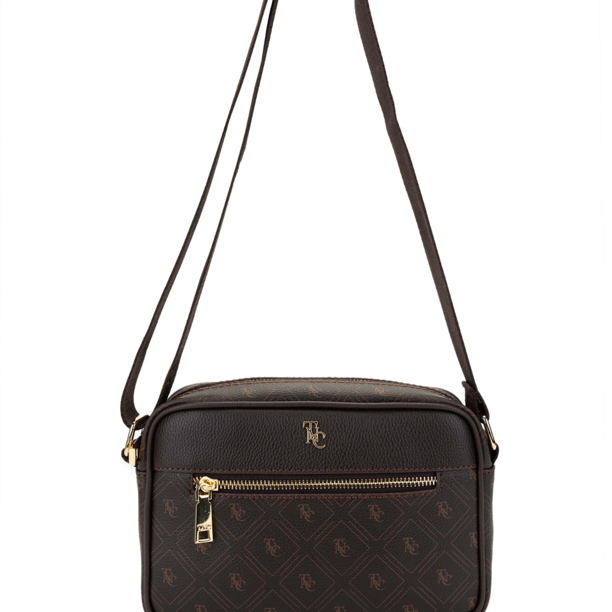 Tamer Tanca Kadın Vegan Kahverengi Postacı Çanta