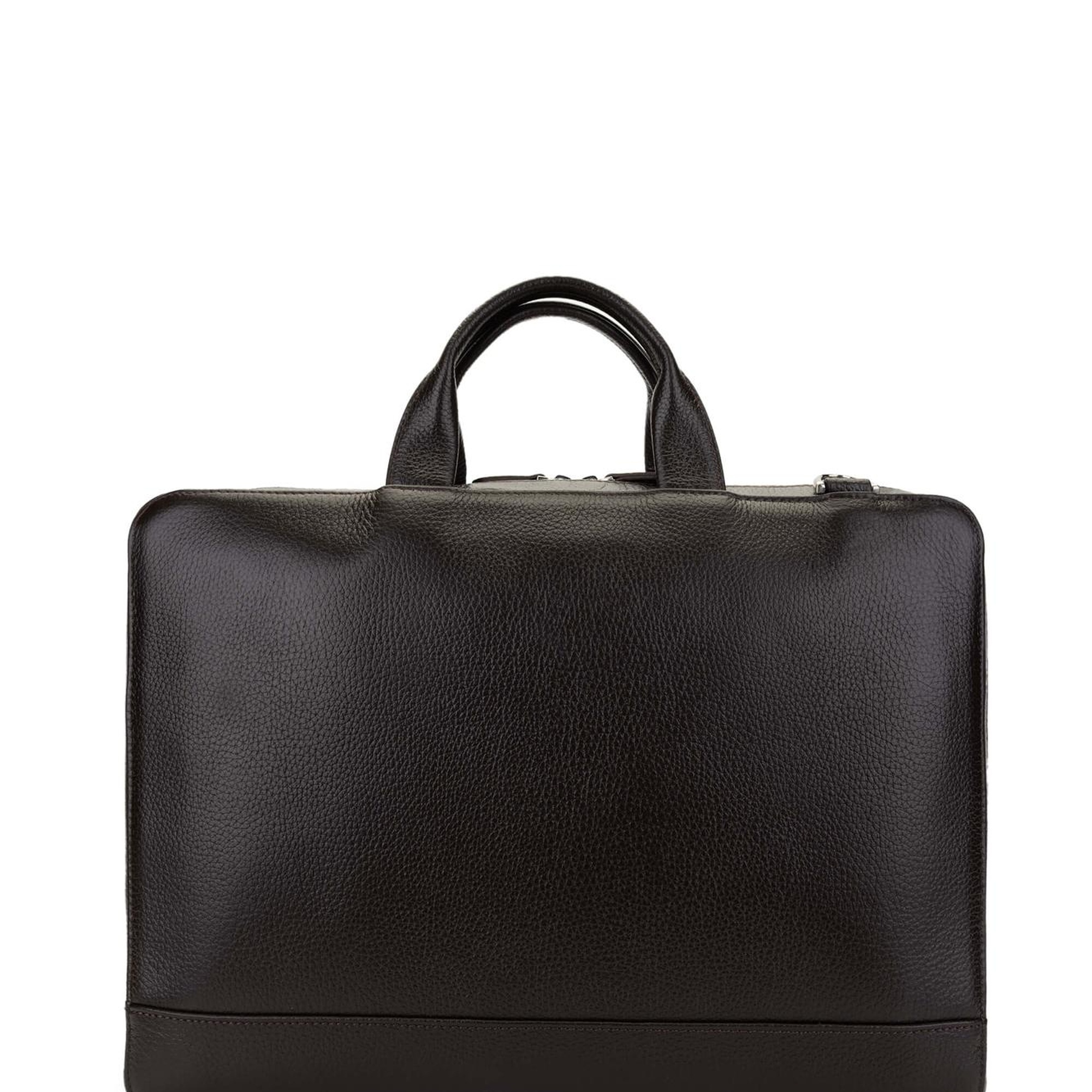 Tamer Tanca Erkek Hakiki Deri Kahverengi Evrak Çantası