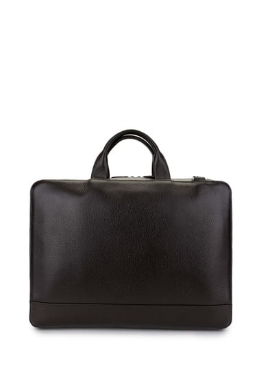  Tamer Tanca Erkek Hakiki Deri Kahverengi Evrak Çantası