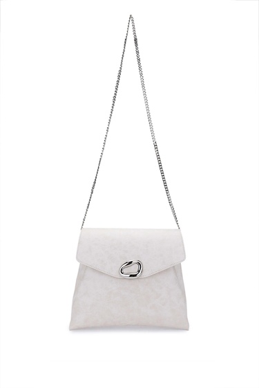  Tamer Tanca Kadın Vegan Bej Omuz Çanta