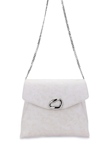  Tamer Tanca Kadın Vegan Bej Omuz Çanta