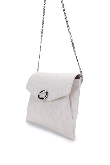  Tamer Tanca Kadın Vegan Bej Omuz Çanta