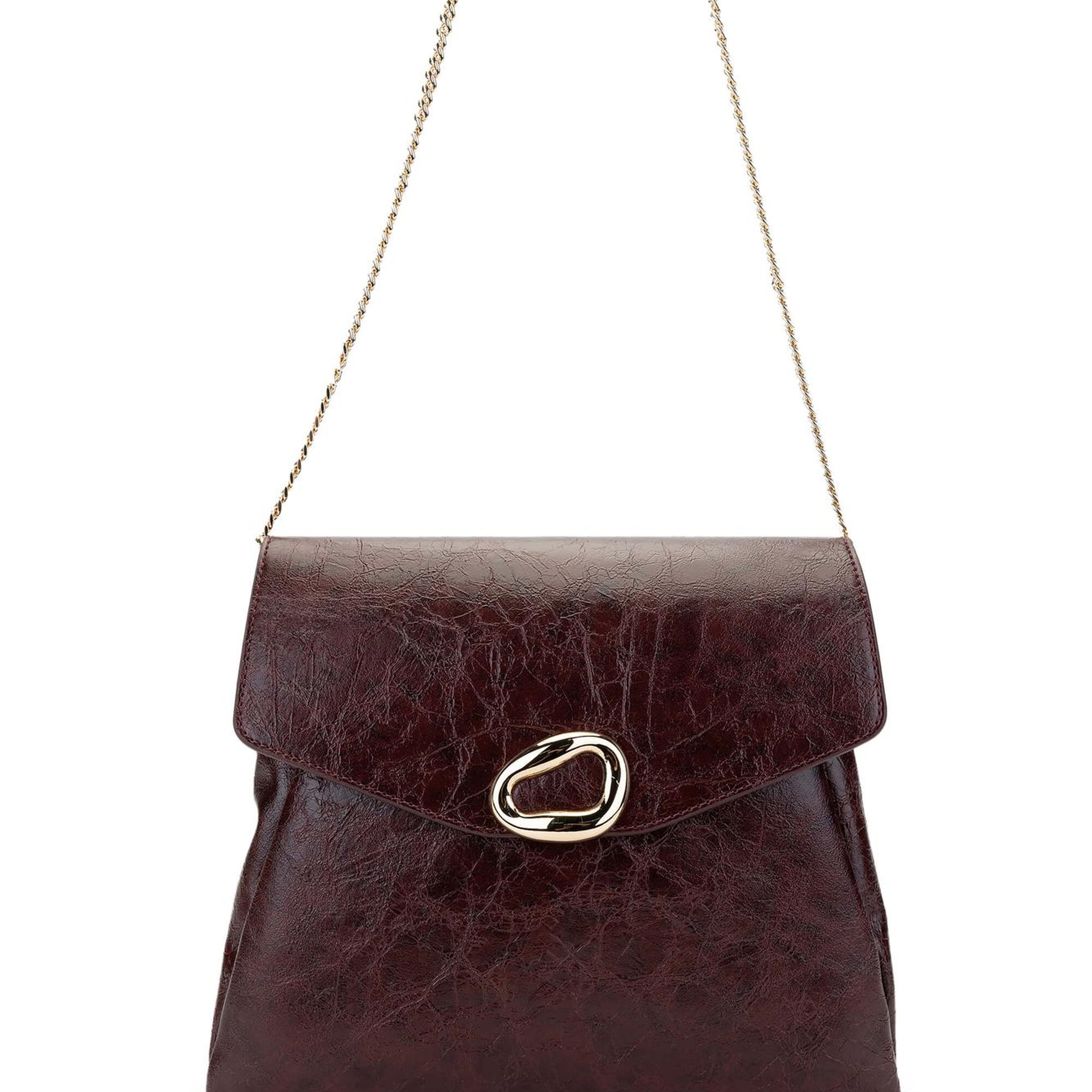 Tamer Tanca Kadın Vegan Bordo Omuz Çanta