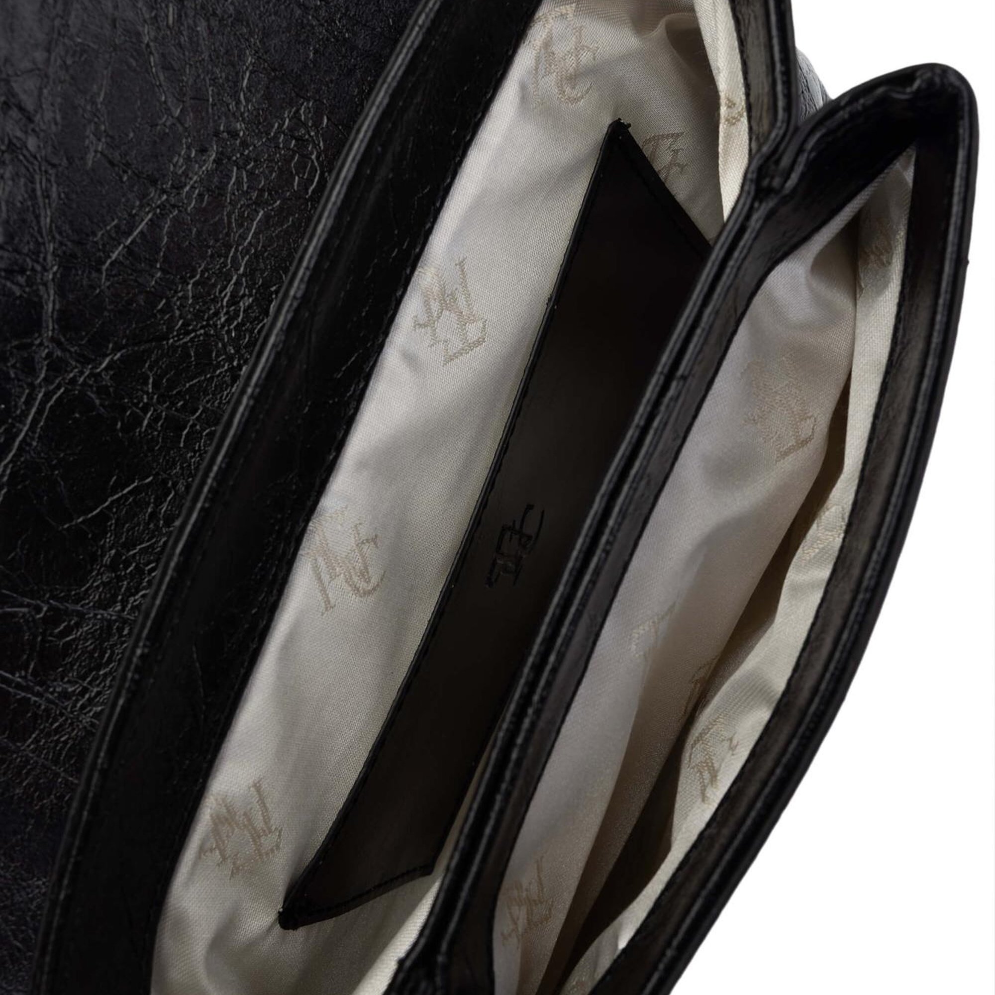 Tamer Tanca Kadın Vegan Siyah Rugan Omuz Çanta