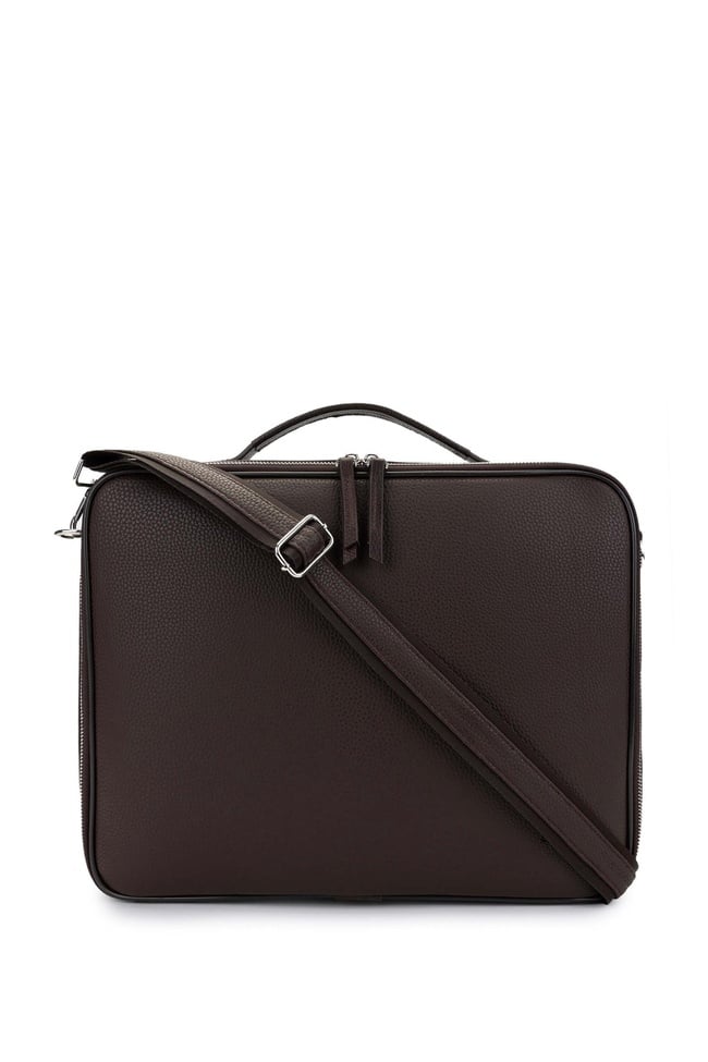  Tamer Tanca Erkek Vegan Kahverengi Evrak Çantası